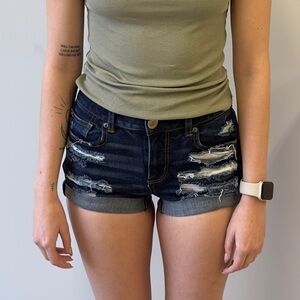 American Eagle 360° Super Stretch Jean Shorts